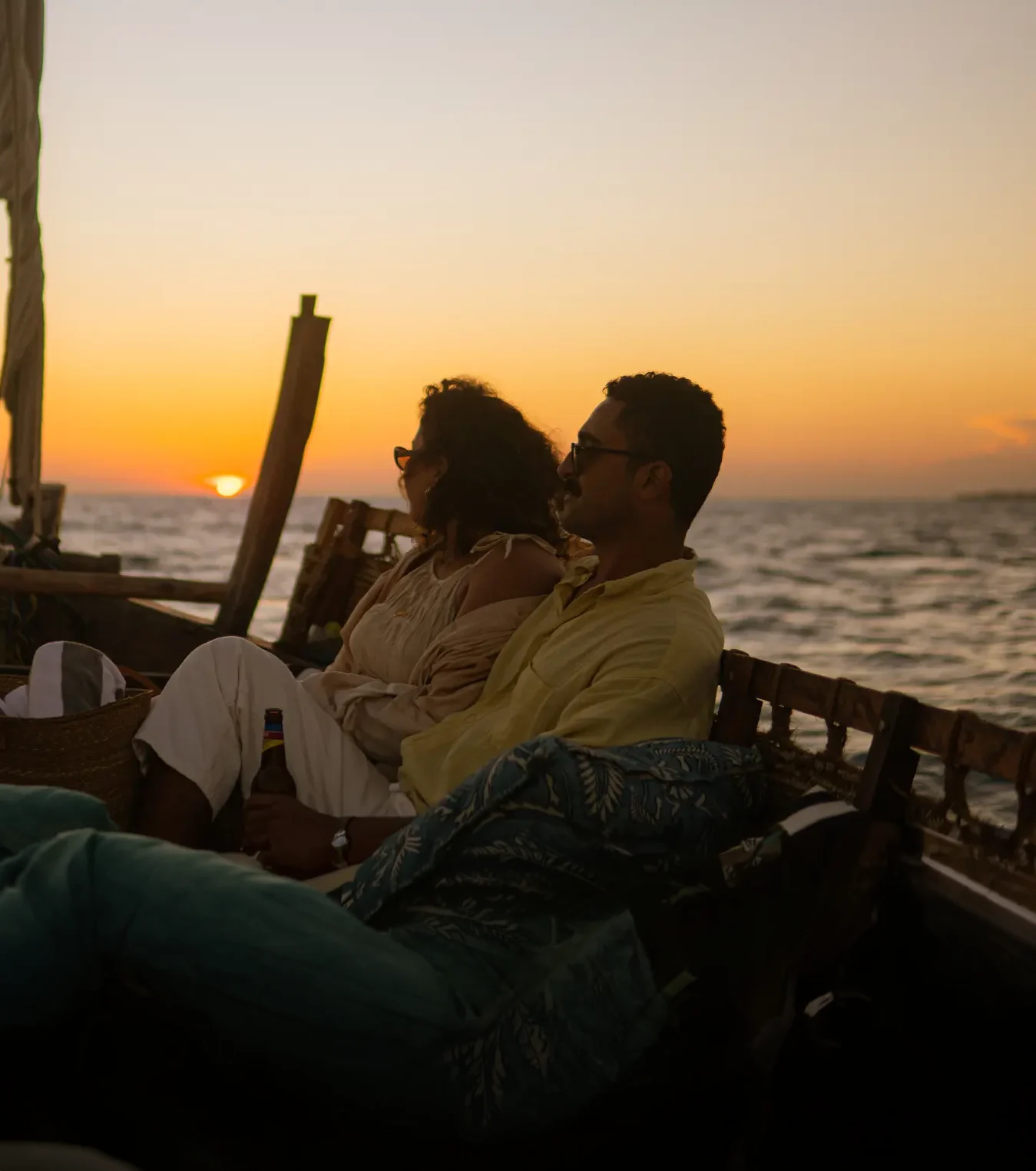 The Neela Dhow — a traditional wooden dhow at the historic harbour